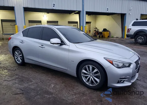 2017 Infinity Q50 3.0T Premium из США, поврежденный, VIN JN1EV7AR5HM835905
